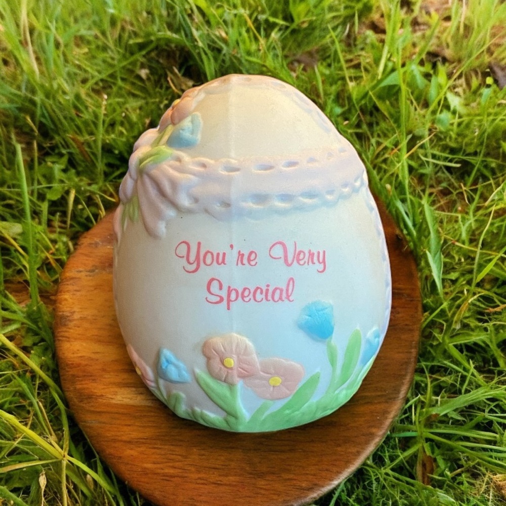 Ceramic Easter Egg by Russ - Picture 2 of 6